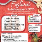 Festival Kebahasaan 2023 SMK Prudent School Kota Tangerang
